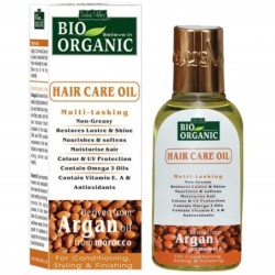 Indus Valley Bio Organic Hair Care Oil - Derived from Argan Oil