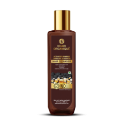 Khadi Organique Activated Bamboo Charcoal & Keratin Hair Cleanser