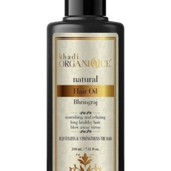 Khadi Organique Natural Bhringraj Hair Oil - Rejuvenates