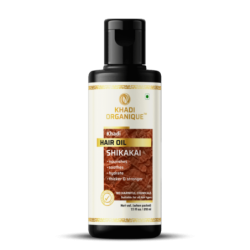 Khadi Organique Natural Shikakai Hair Oil - Makes Your Hair Shiny