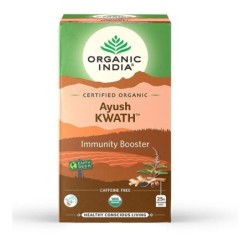 Organic India Ayush Kwath 25N Infusion Bags- Immunity Booster