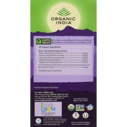 Organic India Tulsi Mulethi 25N Infusion Bags- Stress Relieving