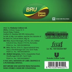 Bru Green Label Coffee (Filter Coffee) 500g