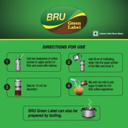 Bru Green Label Coffee (Filter Coffee) 200g