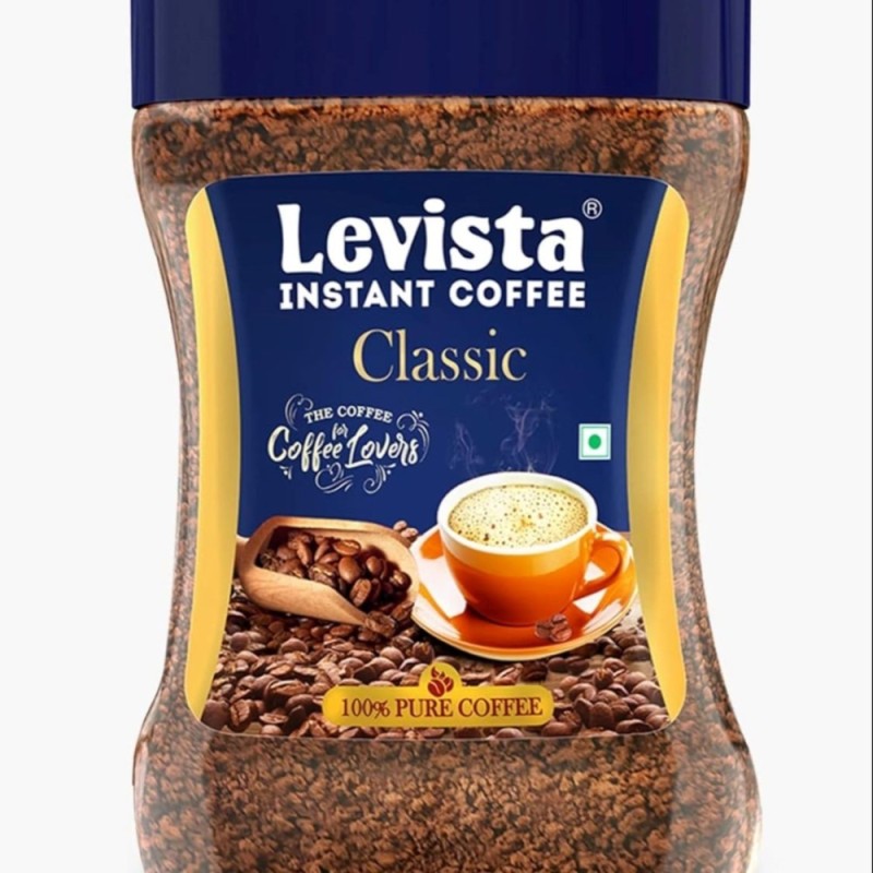 Levista Classic the Coffee for Coffee Lovers, 100% Pure Coffee 50g