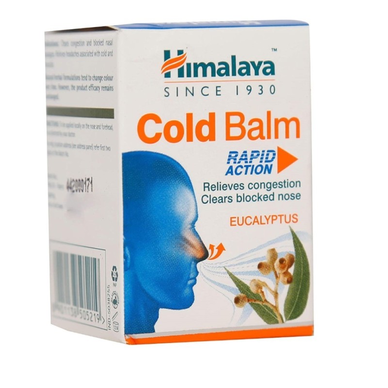 Himalaya Cold Balm - Rapid Action, Relieves Congestion, Clears