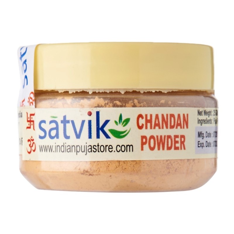 Satvik Chandan Powder (Sandalwood) for God Poojan 25gm