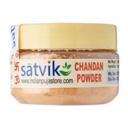 Satvik Chandan Powder (Sandalwood) for God Poojan 25gm