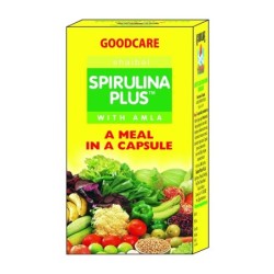 Goodcare Spirulina Plus with Amla, a Meal in a Capsule, 60 Capsules