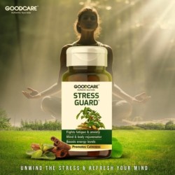 Goodcare Stress Guard Capsules, 60 Capsules- Herbal Remedy