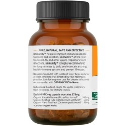 Organic India Immunity Boosts Immune Response, 60 Capsules