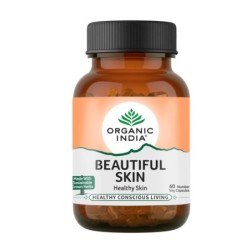 Organic India Beautiful Skin Healthy Skin, 60 Capsules