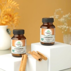 Organic India Cinnamon Healthy Carbohydrate Metabolism, 60 Capsules