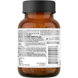 Organic India Brahmi Mental Fitness, 60 Capsules