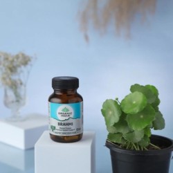 Organic India Brahmi Mental Fitness, 60 Capsules