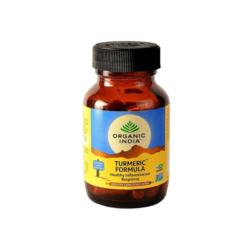 Organic India Turmeric Formula Healthy Inflammation Response