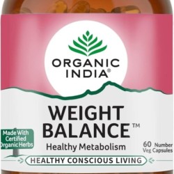 Organic India Weight Balance Healthy Metabolism, 60 Capsules