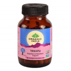 Organic India Trikatu Digestive & Metabolic Support, 60 Capsules