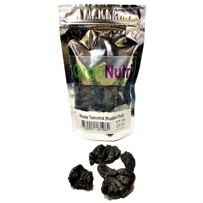 Orgonutri Kerala Tamarind, Malabar Tamarind (Kudam Puli, Garcinia
