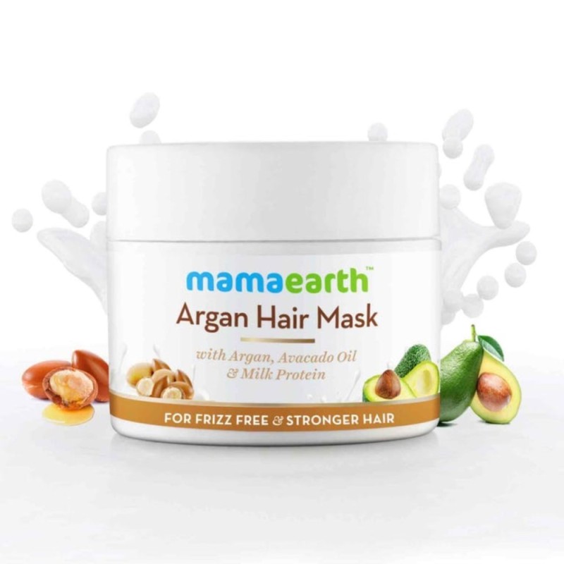 Mamaearth Argan Hair Mask with Argan, Avocado Oil & Milk Protein
