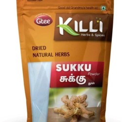 Killi Herbs & Spices Sukku Powder (Dried Ginger), (Cold & Cough) 100g