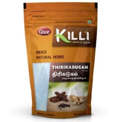 Killi Herbs & Spices Thirikadugam Powder (Trikatu), (Cold & Cough)
