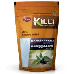 Killi Herbs & Spices Manathakkali Leaves Powder (Wonder Cherry)