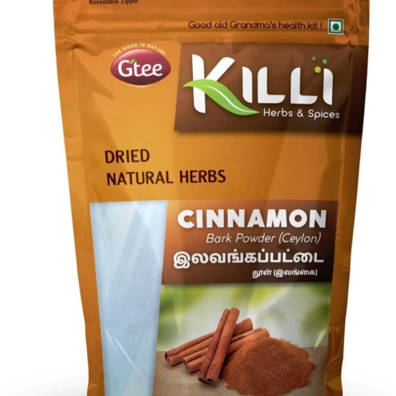 Killi Herbs & Spices Cinnamon Bark Powder, Dalchini Bark Powder