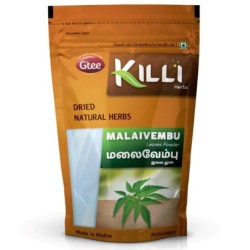 Killi Herbs &Amp; Spices Malaivembu Leaves Powder (Malabar Neemwood)