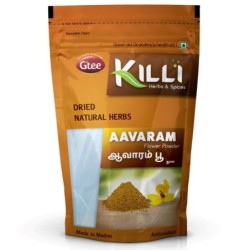 Killi Herbs & Spices Aavaram Crushed Flower Powder, (Diabetes) 100g
