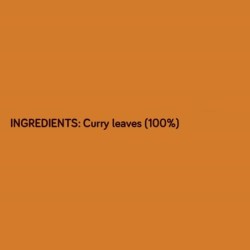 Killi Herbs & Spices Curry Leaves Powder, (Supports Hair Growth) 100g