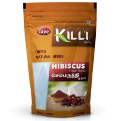 Killi Herbs & Spices Hibiscus Flower Powder, (Supports Cardiac Heath)
