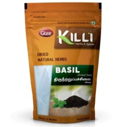 Killi Herbs & Spices Basil (Sabja) Seeds, (Rich in Omega-3 Fatty