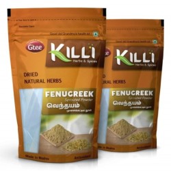 Killi Herbs & Spices Fenugreek Sprouted Seed (Methi), (Diabetes) 100g