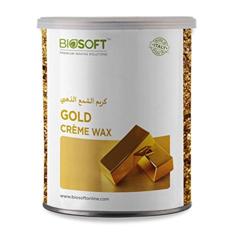 Biosoft Premium Waxing Solutions Gold Creme Wax 800ml