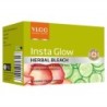 Vlcc Natural Sciences Insta Glow Herbal Bleach, Gentle, Healthy