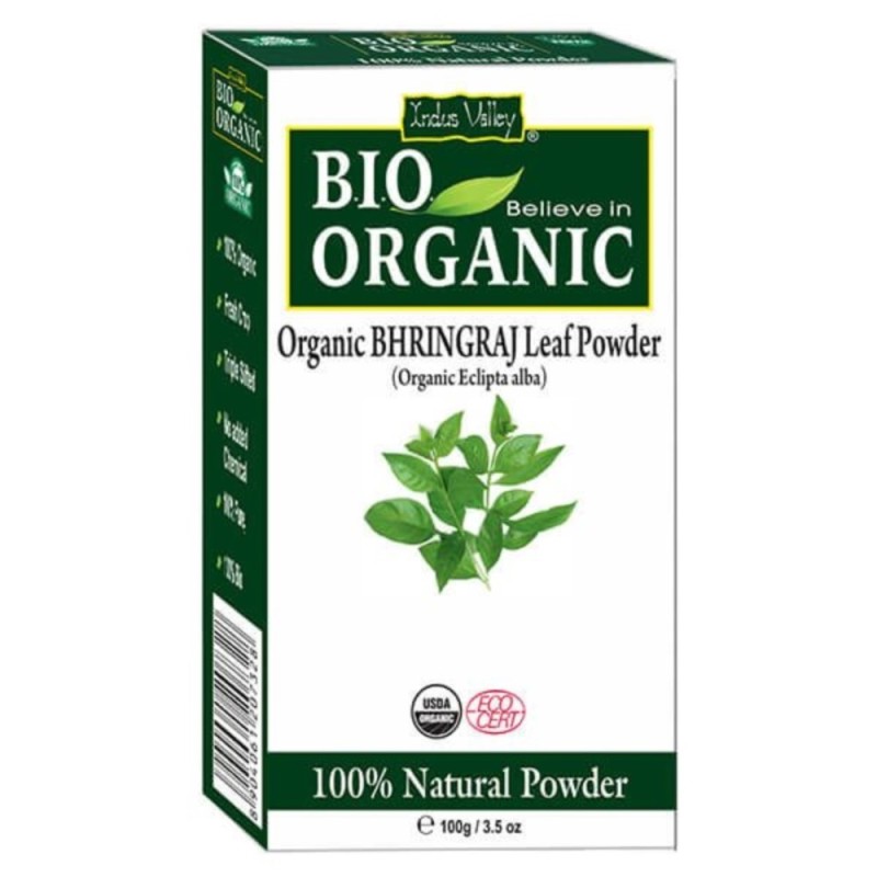 Indus Valley Bio Organic- Organic Bhringraj Leaf Powder (Organic