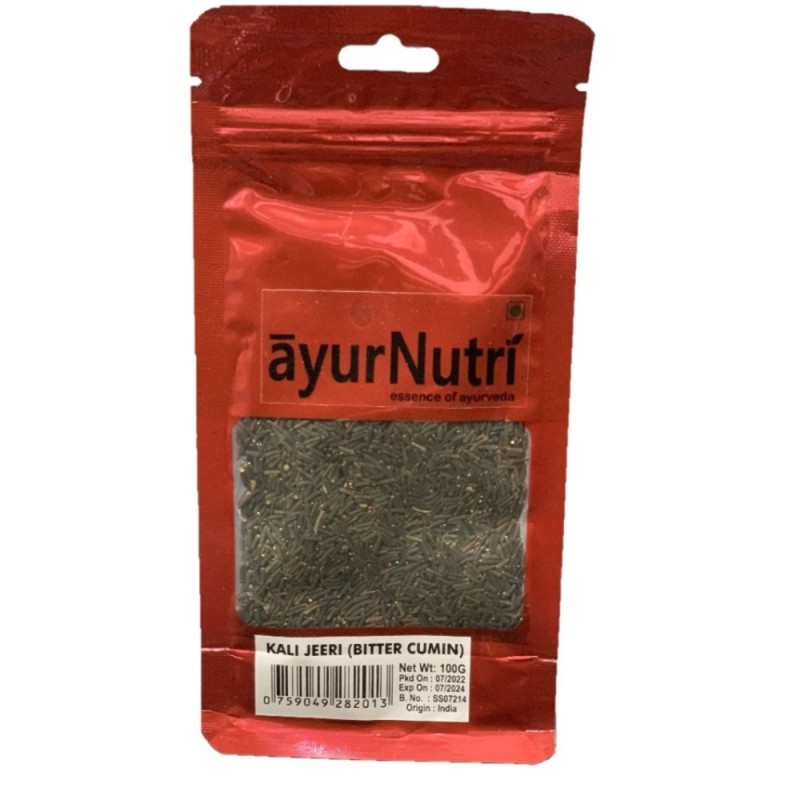 Ayurnutri Kali Jeeri (Bitter Cumin) Net Wt 100g