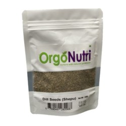 Orgonutri Dill Seeds, Shepu, Sua Seeds (Sholpa, Soa) 100g