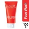 Lakme Blush & Glow Creme Face Wash, (with Strawberry Extracts) 100 Ml
