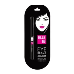 Elle 18 Eye Drama Bold Black Kajal - Lasts All Day, Smudge Proof