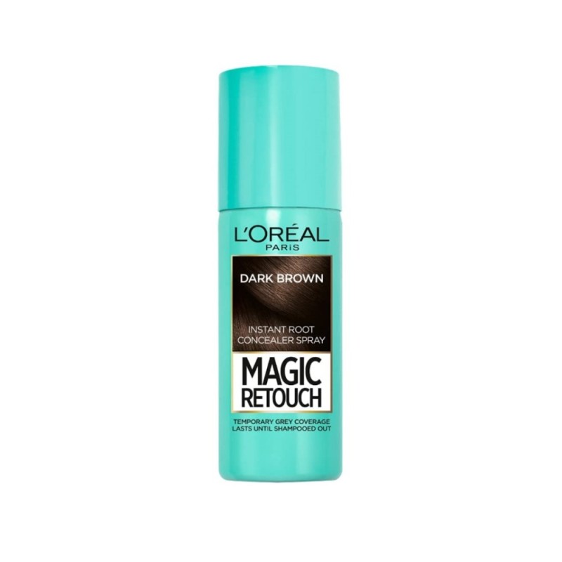 Magic Retouch Instant Root Concealer Spray (Dark Brown) 75ml