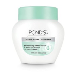 Pond's Cold Cream Cleanser - Moisturizing Deep Cleanser & Makeup