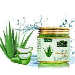 Indus Valley Bio Organic Aloe Vera Gel for Young & Radiant Skin & Hair