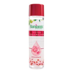 Banjara's Soft & Young Premium Rose Water, Enriched with Rose Oil