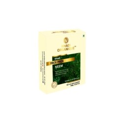 Khadi Organique Neem Face Pack - Protects Skin from UV Rays, Reduces