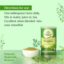 Organic India Moringa Powder Essential Nutrition 100g