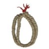 Satvik Wooden White Beads Mala, Holy Mala for Prayer, 108 Beads Sofri
