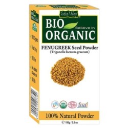 Indus Valley Bio Organic Combo Pack of Fenugreek Powder & Hibiscus