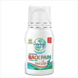 Amrutanjan Advanced Back Pain + Roll on - Long Lasting Relief 50ml